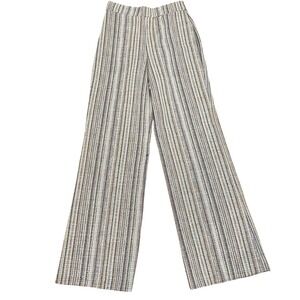 Vintage‎ Trissi Multicolor Striped High Waist Wide Leg Pull On Palazzo Pants